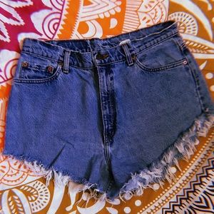 Vintage Levi’s High Waisted Shorts